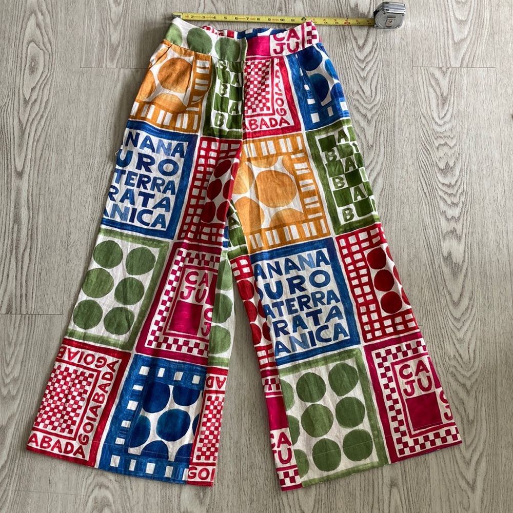 Farm by Anthropologie wide leg pants